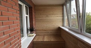 Отделка, остекление, утепление балконов в Крымске от 207 руб. м/2.