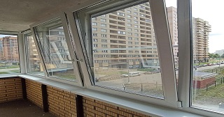 Остекление балкона Крымск цена от 9815 руб. м/п. за 50 часов
