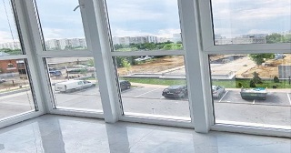 Панорамное остекление балкона Крымск цена от 11 тыс. руб. м/п.